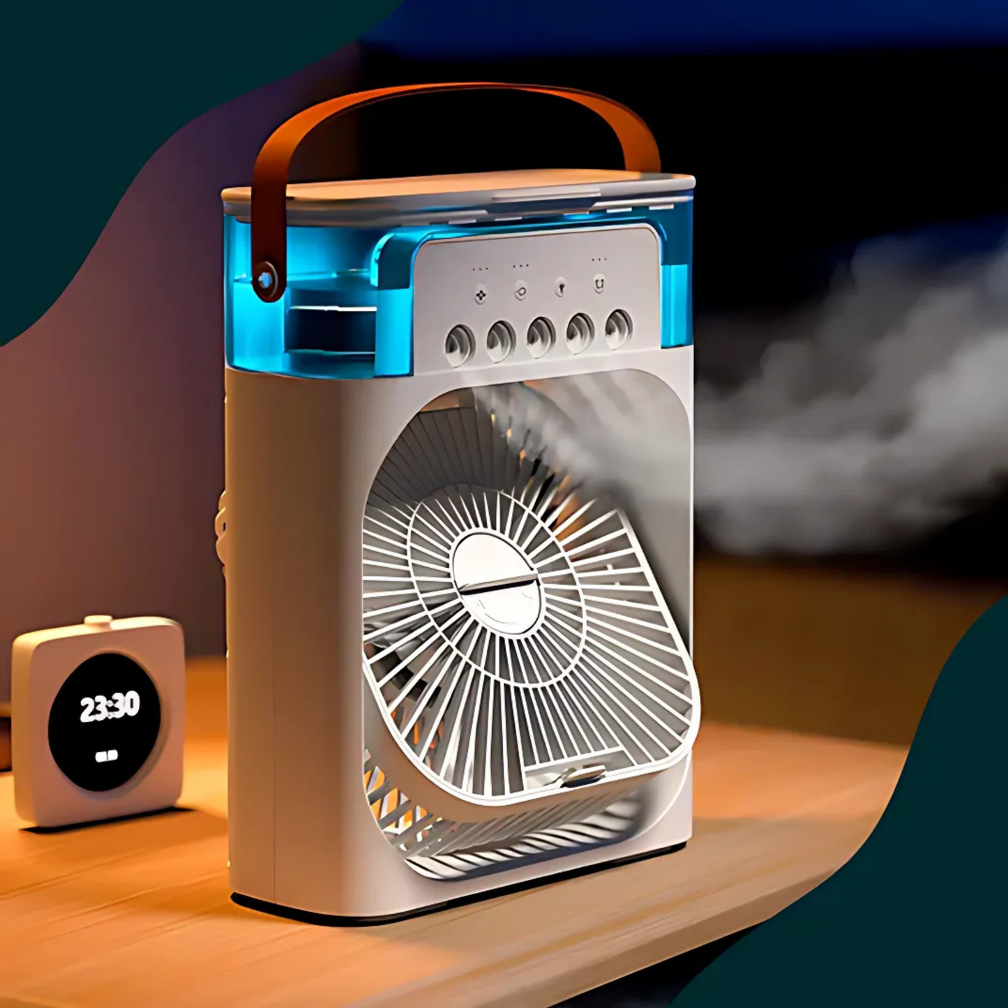 Mini Aire Acondicionado Portátil 3 en 1.